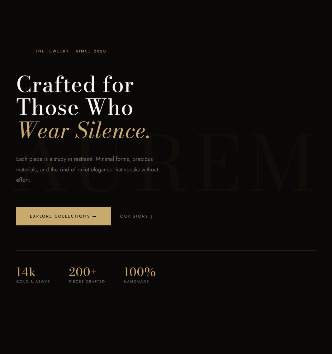 Fine Jewelry — Aurem